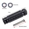 2 Pieces Motorcycle Rear Footrests Passenger Foot Rest M8 CNC Aluminum Anti Skid Replace Rearset