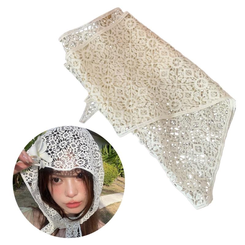 Cotton Bandana Comfortable Breathable Soft Scarf Accessories Fashion Headwrap for Outdoor Sports and Travel