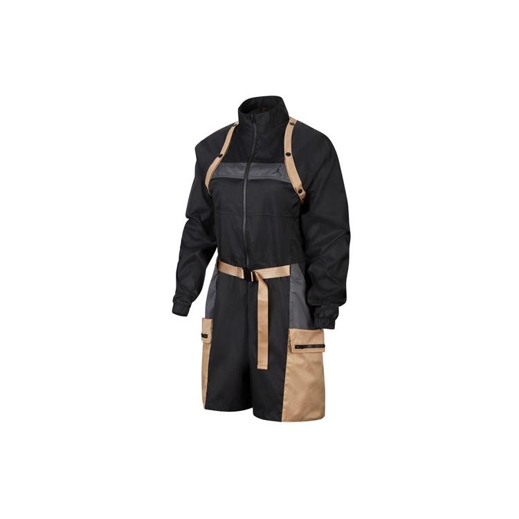 (WMNS) Air Jordan Next Utility Capsule Long Sleeve Shorts Black Women s DD7090-010 S