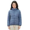 Women's Autumn and Winter 90 Down Light Duck Down Jacket with Hood Simple Jacket
