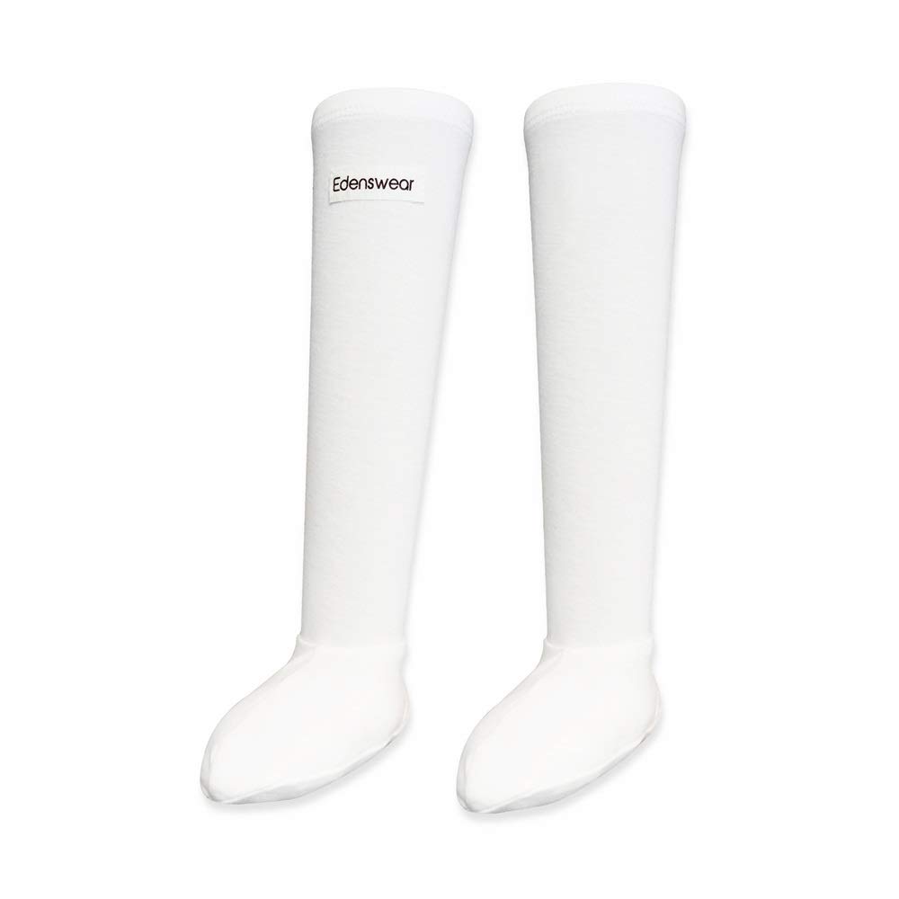 

Edenswear Zinc Fiber Baby Eczema and Atopic Dermatitis Protection Socks (12 Months) белый