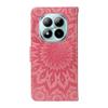 For Xiaomi Poco M8 Pro 5G/Redmi Note 15 Pro+ 5G (Global) Leather Wallet Case Sunflower Imprinted Phone Cover