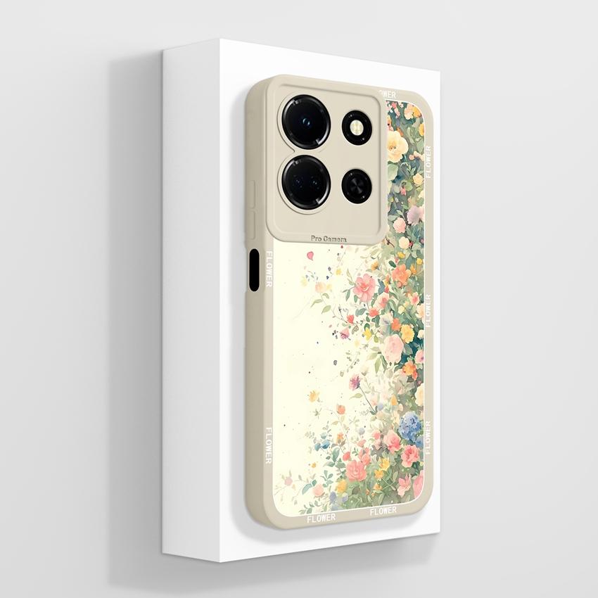 For Infinix Note 30 40 50 Pro Plus 50S 50x Beautiful Crystal Butterfly Phone Cases Screen Protector Liquid Silicone Dustproof Shell For Infinix Casing