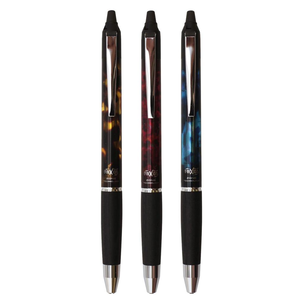 Limitierte Edition Frixion Ball Knock Zone Runde Brille 0,5 [Schwarz & Braun]