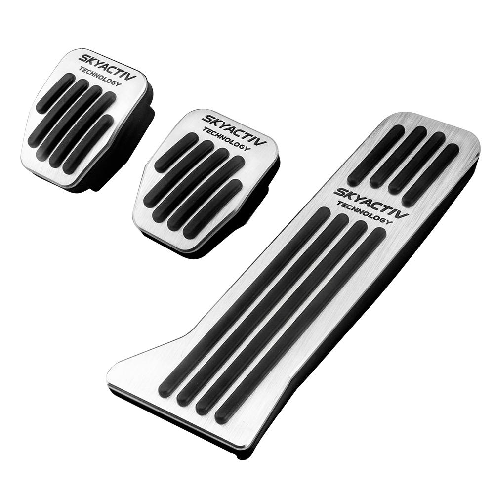 Car Pedals Foot Fuel Accelerator Brake Clucth Pedal Pad Cover For Mazda 2 3 6 DJ BM GJ CX-5 CX5 CX 5 CX3 CX4 CX9 CX8