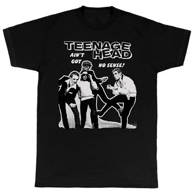 NEW Teenage Head Band Ain#039;t Got No Sense Cotton Black T Shirt S5XL AG800 Unisex T-Shirt