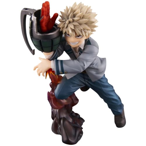 Union Creative My Hero Academia Intern Scale Figure: Katsuki Bakugo, Approximately 150mm, ATBC-PVC, Pre-painted, Complete Figure