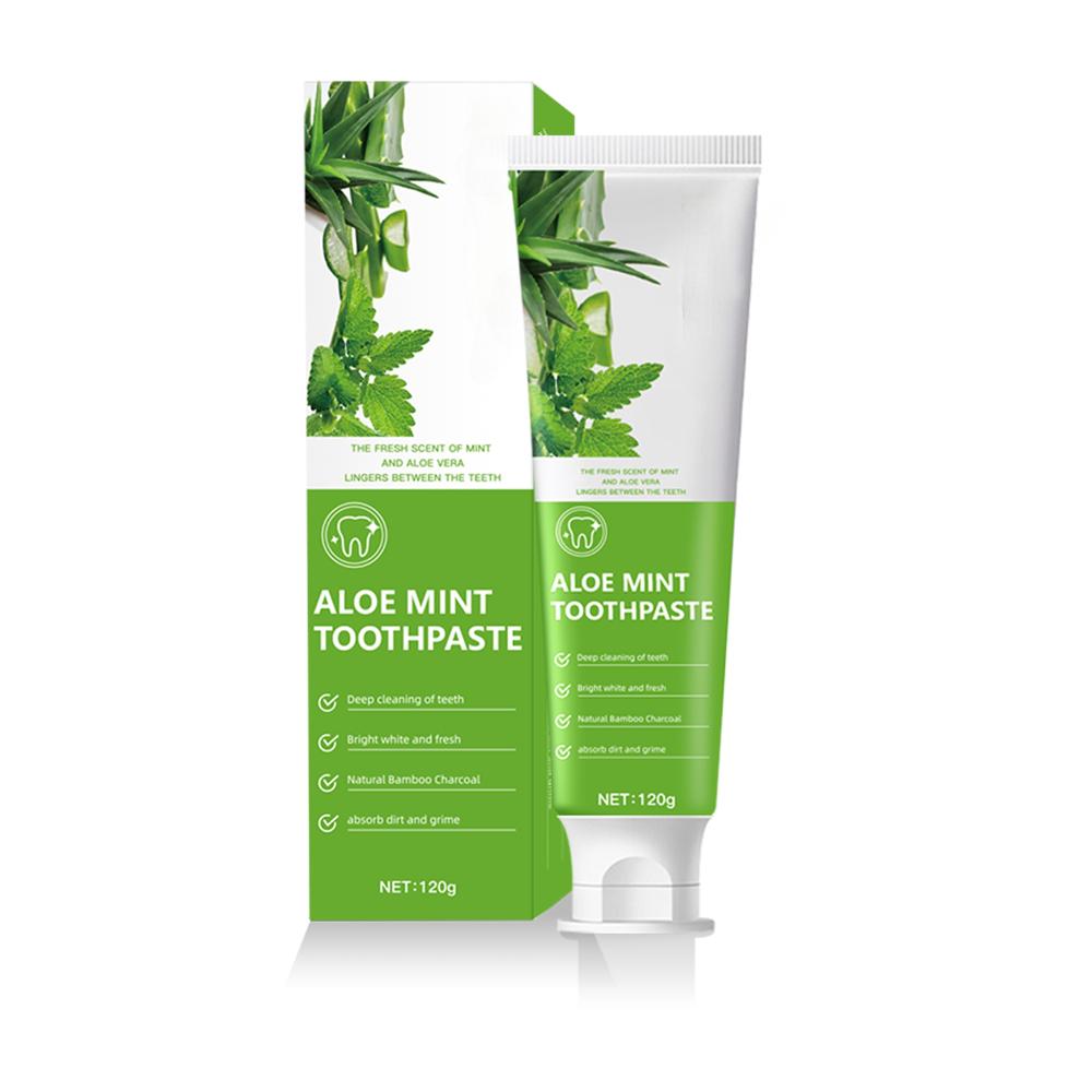 Mint Toothpaste, Deep Cleaning And Whitening, Natural Bamboo Charcoal, Fresh Breath