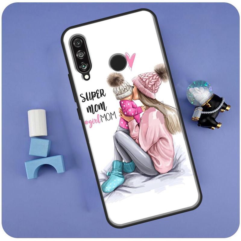 Baby Mom Daughter Girl Son Dad For Huawei Nova Y60 Y61 Y70 Y72 Y73 Y90 Y91 12i 11i 3i 7i 8i 9 10 SE P20 P40 P30 Lite Case