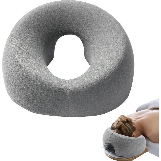 Face Down Pillow Massage Headrest for Bed, Face Pillow for Stomach Sleeping, Face Cradle, Massage/BBL Pillow After Surgery Post Eye Surgery Recovery