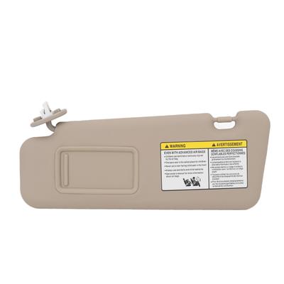 Front Left Sun Visor 74320 48180 E0 Driver Side Sun Visor for Highlander 2008‑2013 Beige