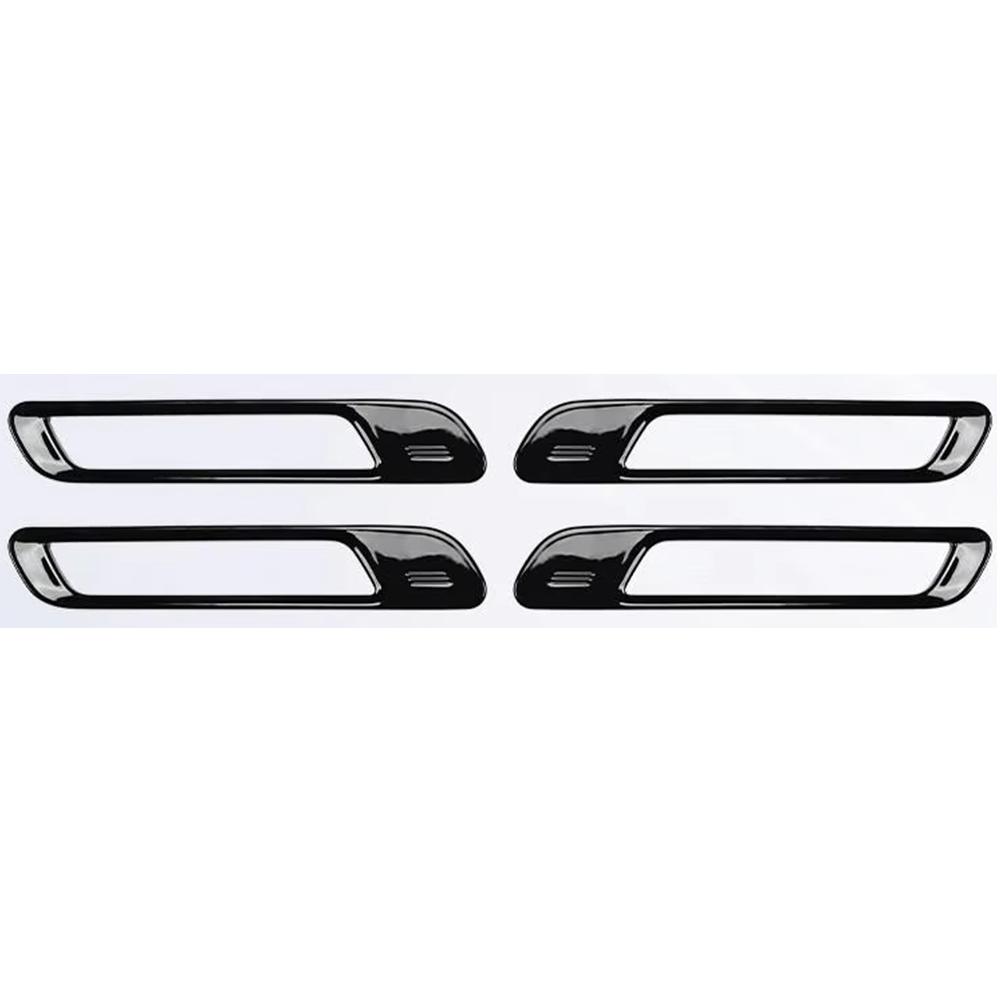 4pcs Set Door Handle Protector Cover for BMW 7 Series I7 G70 Model 2025 To 2025 Scratch Resistant Trim for Enhanced Vehicle Look