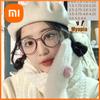 Xiaomi Cold Brown Glasses Frame For Women Myopia Glasses Big Face Slim And Trendy Non-face Glasses Frame For Ultralight 9531