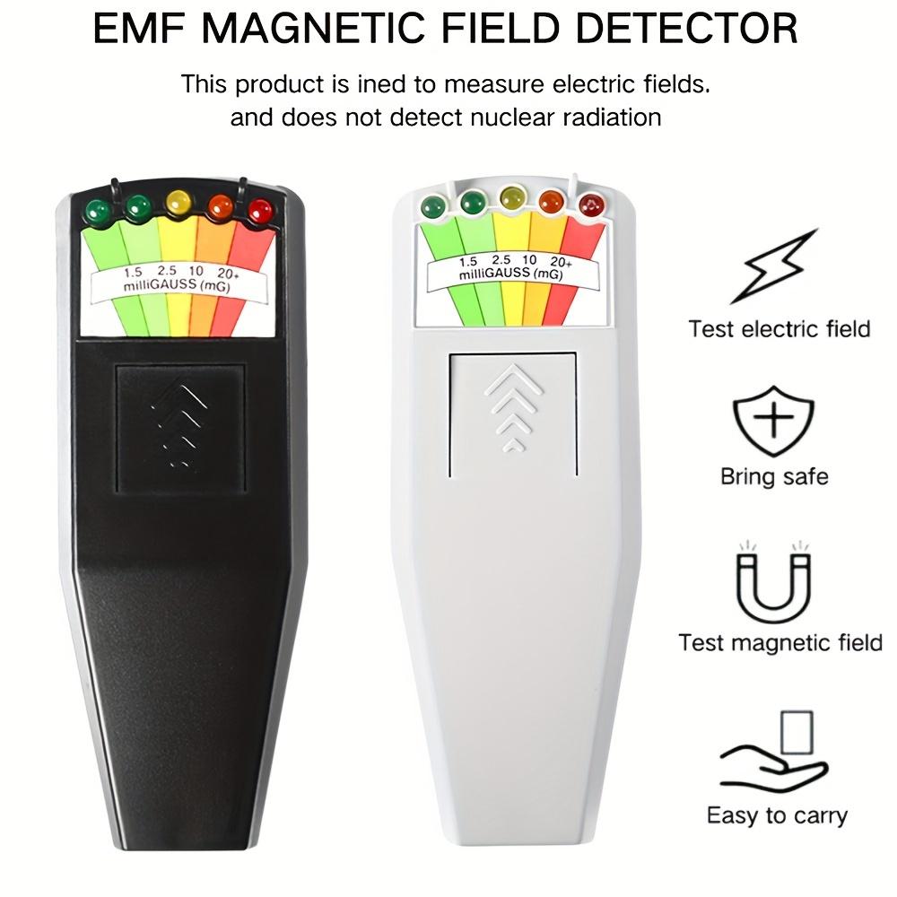 K2 Portable EMF Detector-5-LED , Battery-Operated,Batteries not included Compact & Durable for Paranormal Research & Home Safety