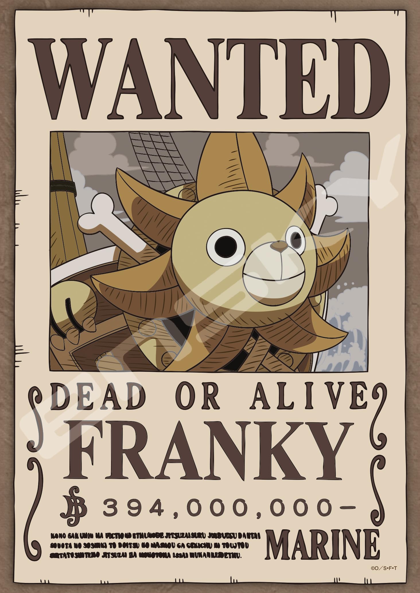 

ENSKY One Piece Shipwright Franky x Jigsaw Puzzle 208 элементов JIGSAW PUZZLE Ironman 18.2 25.7 см 208-141