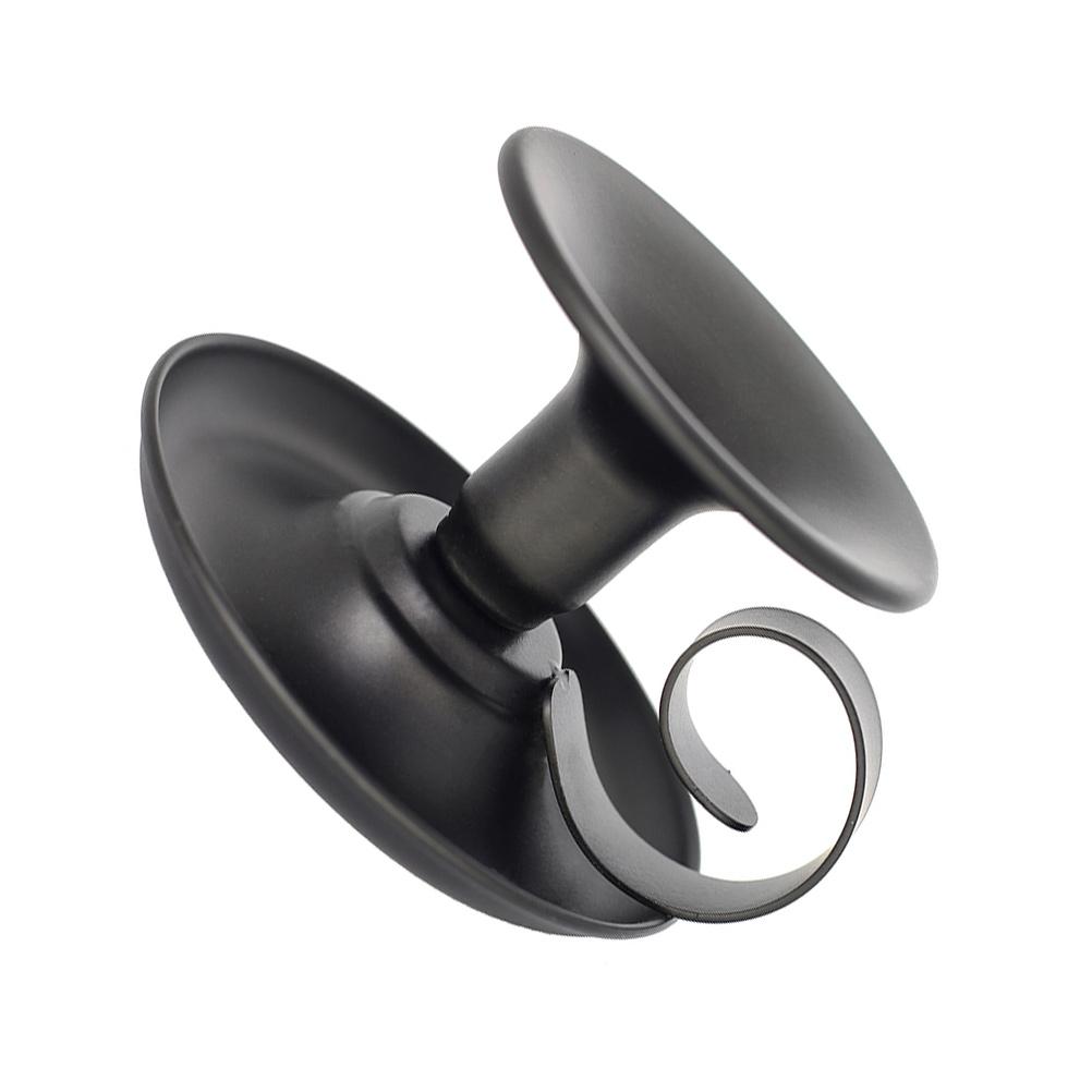 

Iron Tea Cup Candlestick Creative Holder Decorative Ornament Home Iron Decor Retro Style Sticks Candleholder чёрный