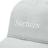 Skechers Basic Sports Serie Retro Logo Design Afslappet Alsidig Bomuld Baseballkasket Unisex Huer Månegrå L226U060-00MV