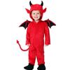 Bat Wings Halloween Bat Bodysuit Devil Horn Kids Cosplay Costume  Performance Property