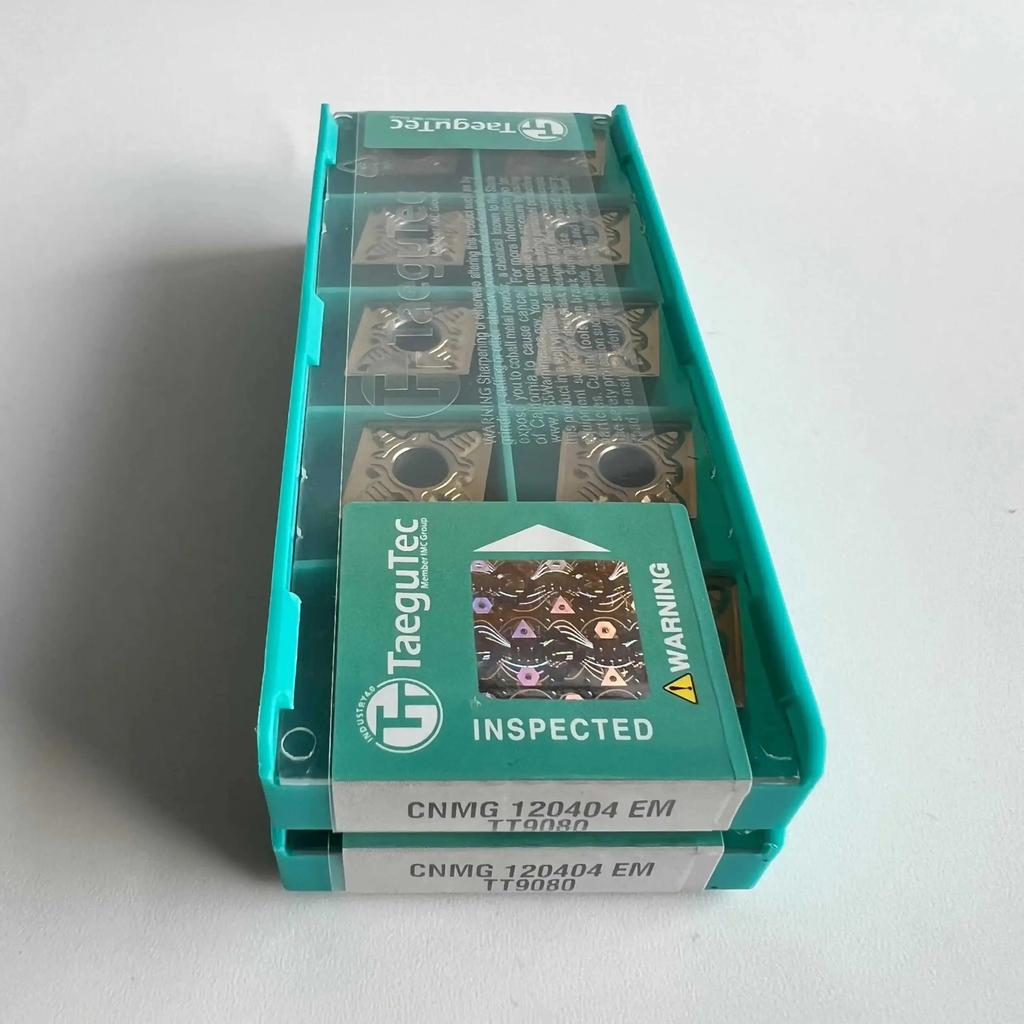 CNMG120404EM TT9080 / Industrial Indexable Carbide Inserts 10 Pcs