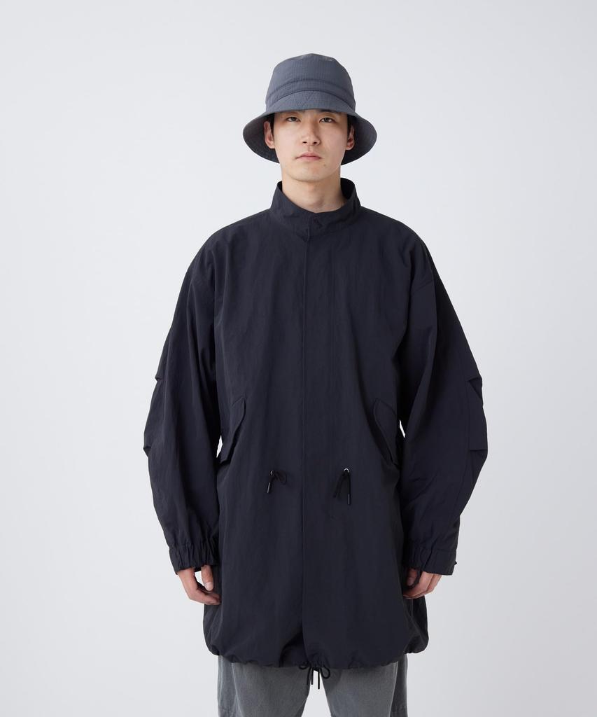 Snow Peak Nylon Washer Coat Outerwear Jacket Coat Overcoat Down Padded GREIGE XL CT-26SU002 Men's Women's