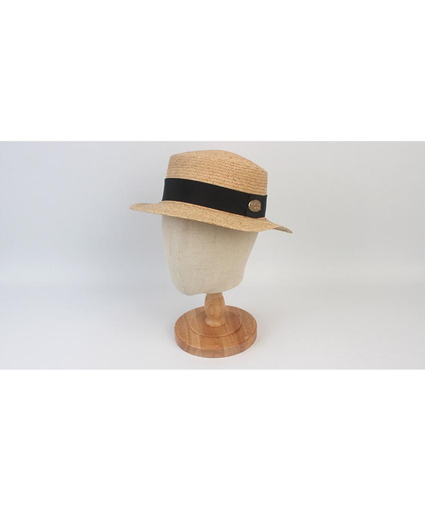 Yunibeosyeolkemiseuteuli Soft Raffia Short Panama Hat Panama Hat