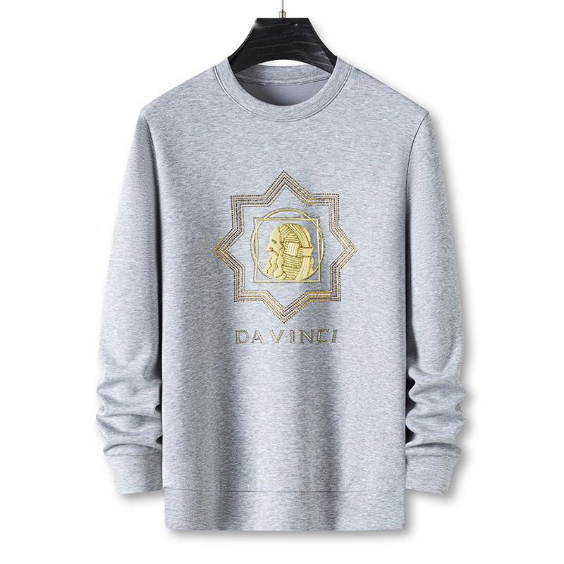 

G·TENNA Men s D-HC0023 Austrian Diamond Crew Neck Sweatshirt 52