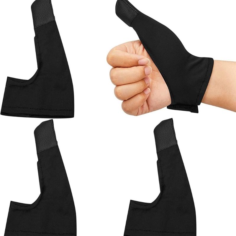 2Pcs Adjustable Bowling Thumb Sleeves Antislip Durability Enhances Control For Sports Practice