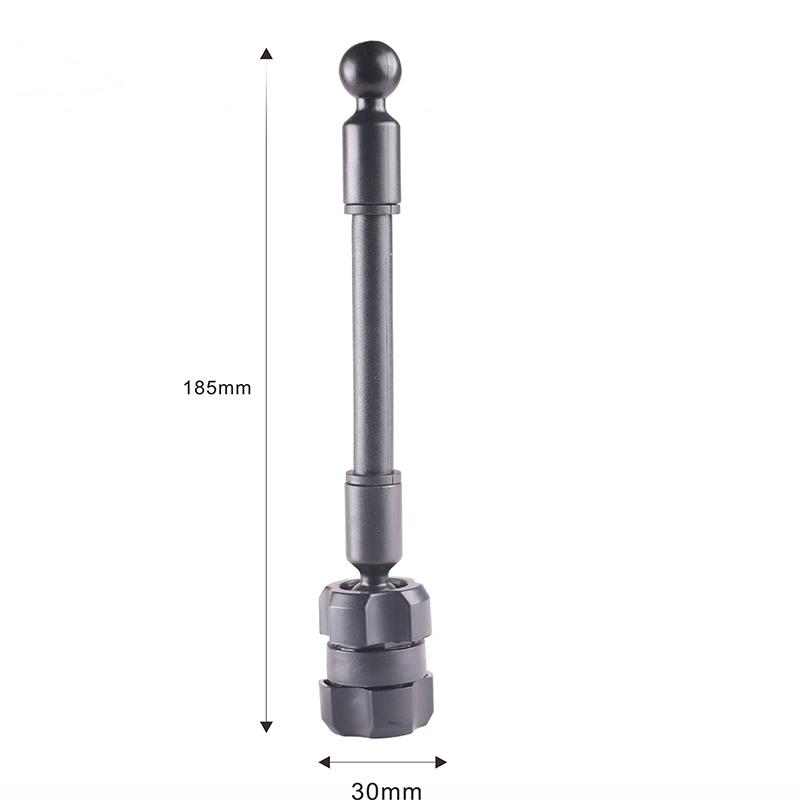 Adjustable Z Extension Rod With Double 17Mm Ball Joints For Tablet Vehicle Flexible Device Mounting Positions