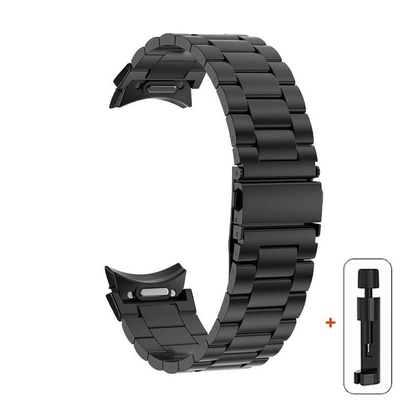 Correa de Acero Inoxidable de Titanio para Samsung Galaxy Watch 6 Classic 43 47mm 40/44mm Correa para Galaxy Watch 6 5 4 Pulsera sin Espacios
