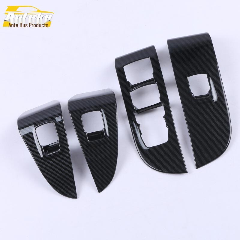 Suitable for 20 Enclave models: Glass Switch Decorative Panel Car Door Window Armrest Lift Button Sticker.