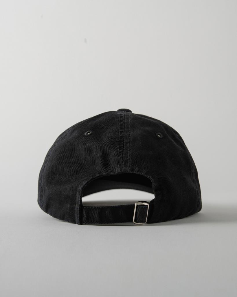 HUMAN N CAT Found Washed Vintage Peach Ball Cap [Black]