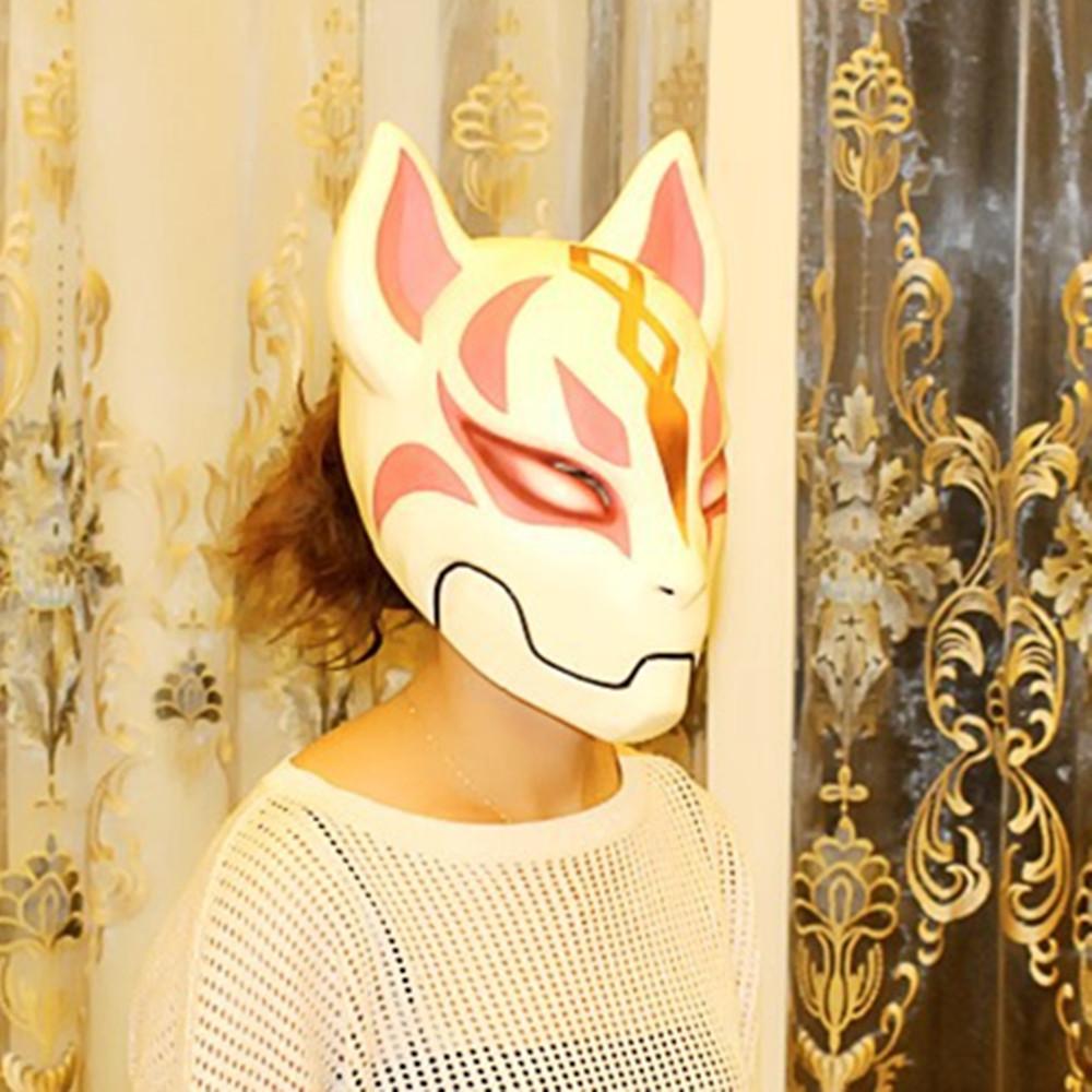 Animal Fox Mask Halloween Adult Mask Cosplay Accessory Video Game Costume