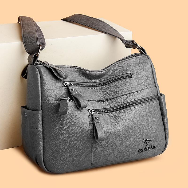 Módní velkokapacitní taška pro maminky středního věku, crossbody taška, dámská taška přes jedno rameno