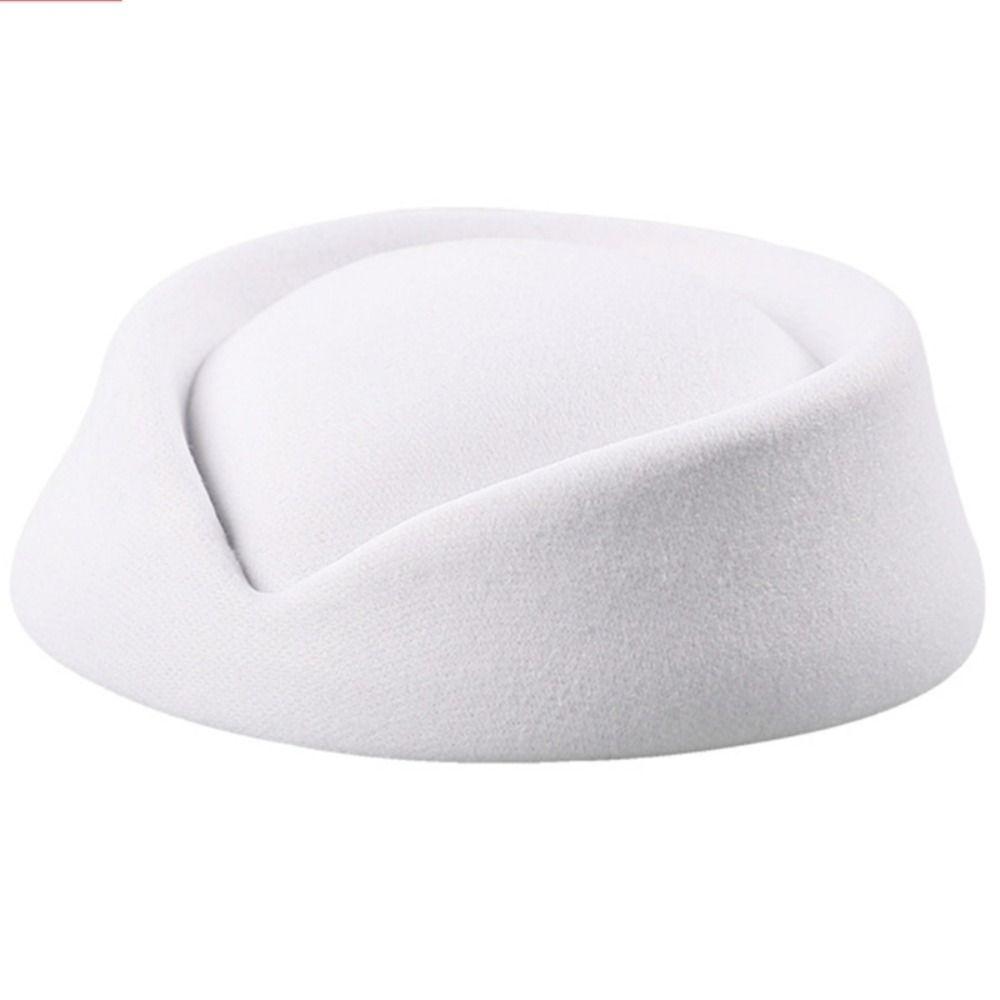 Teardrop Hat Airline Stewardess Caps Vintage Looking Uniform Stewardess Hat  Performances