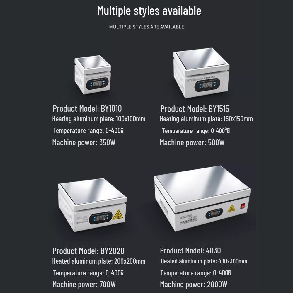 Bangyuan Cyfrowa Płyta Grzewcza z Regulacją Temperatury do Naprawy Telefonów z Wyświetlaczem LED