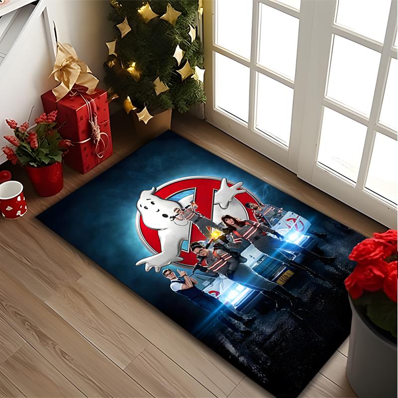 1pc Ghostbuster (2) Rug, Comfortable Printed Home Area Carpet, Cozy Office Chair Rug
