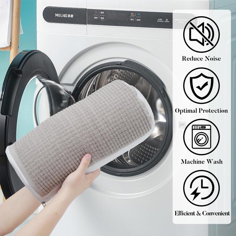 1/2PCS Shoe Wash Bags, Reusable Laundry Mesh Bag for Washer Dryer, Protective Cleaning for Sneakers Gym Sports Shoes ,Laundry