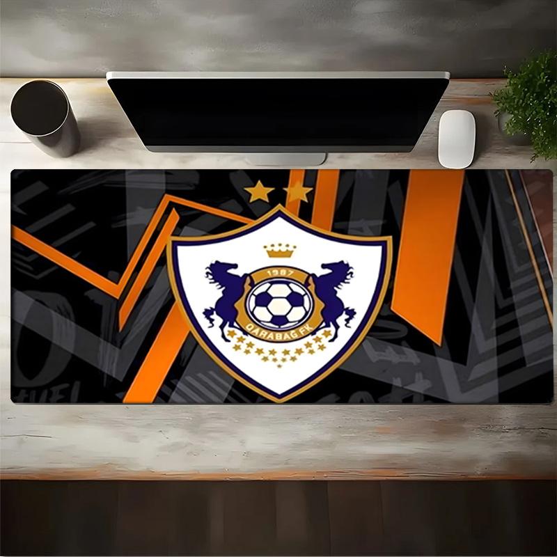 Soccer Team Qarabag Design Mouse Pad, Gaming Mouse Pad, Keyboard Pad, Desk Decor for Computer Notebook Fan Gift Birthday Gift