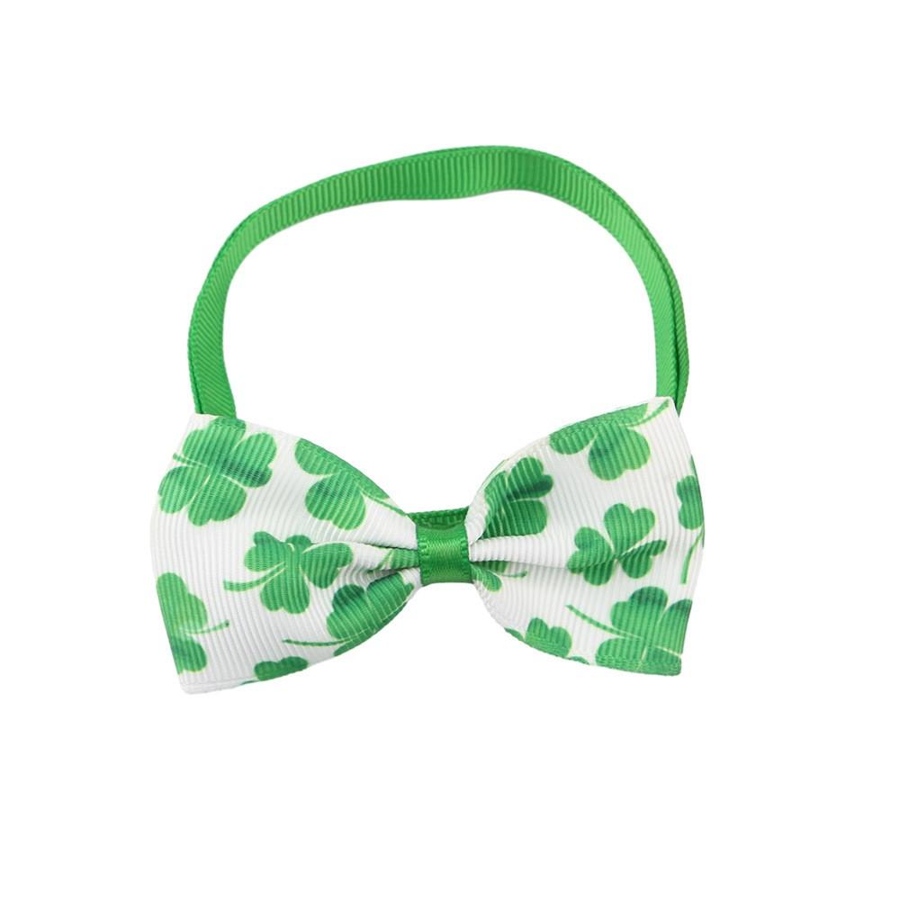 St. Patrick's Day Pet Collar Necklace Butterfly Dog Collar Pet Accessories Festival Decoration