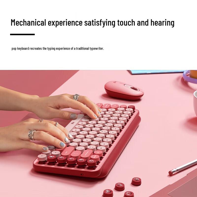 Logitech POP KEYS Wireless Mechanical Keyboard
