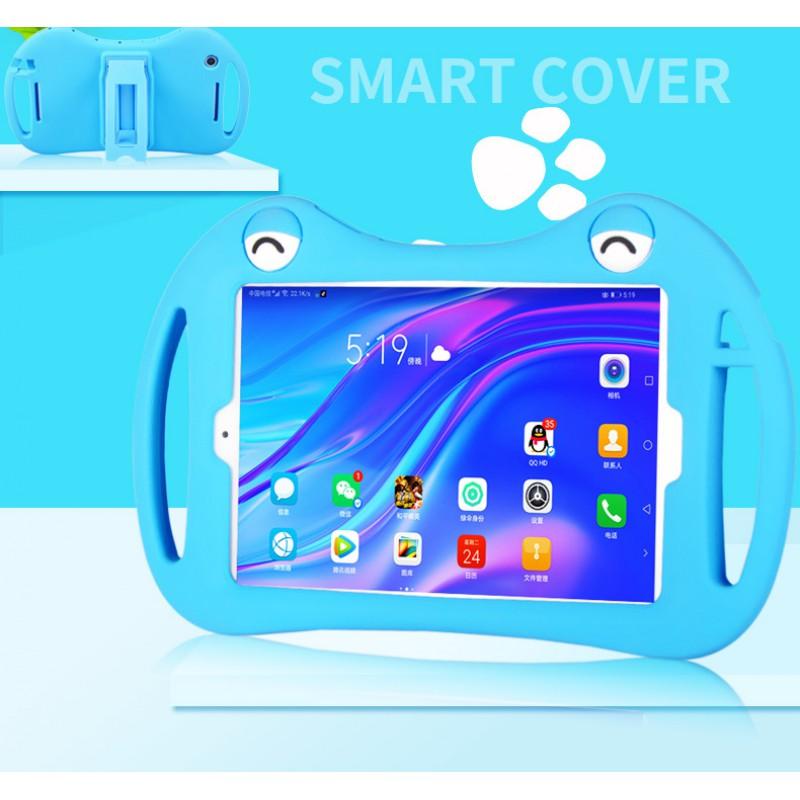 Silicone Tablet Case Honor Pad 5 8 Inch With Cartoon Design Shockproof Cover Hand Strap Pink Green Blue Brown