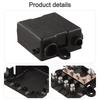 Multi Circuit Fuse Box for 12V/24V Applications 5 Way Power Protection with Secure Mounting Holes and Enhanced Safety Features