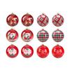 8CM Cm Christmas Ball Ornaments Creative Christmas Tree Decorations Household Outdoor Fun Pvc Inflatable Toy Ball Christmas Gift