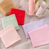 Plus Size High-Waisted Pure Cotton Triangle Panties for Women - Solid Color Mother's Underwear, Year of the Rat Design