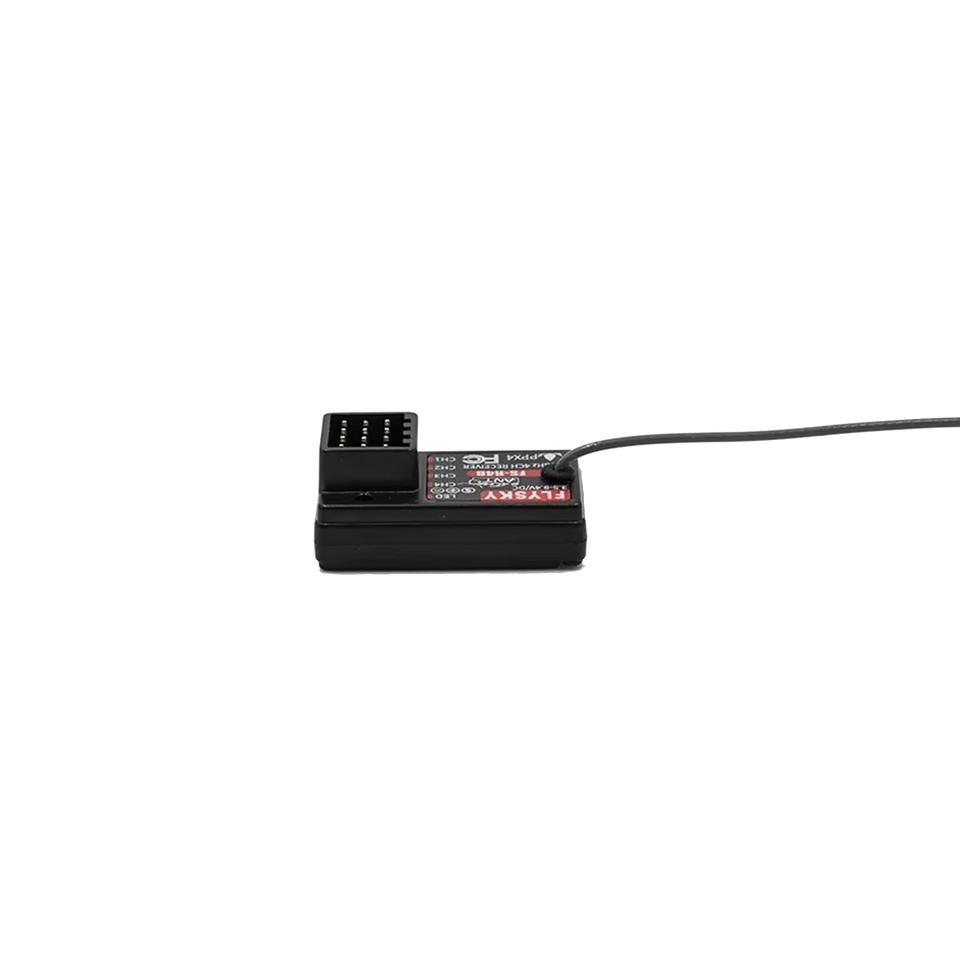 FLYSKY FSR4B 4CH 2.4G Mini PWM Receiver 3.5-8.4V Plastic ANT Single Antenna with RSSI for RC Cars Boats & Toys Unisex 14 Years &