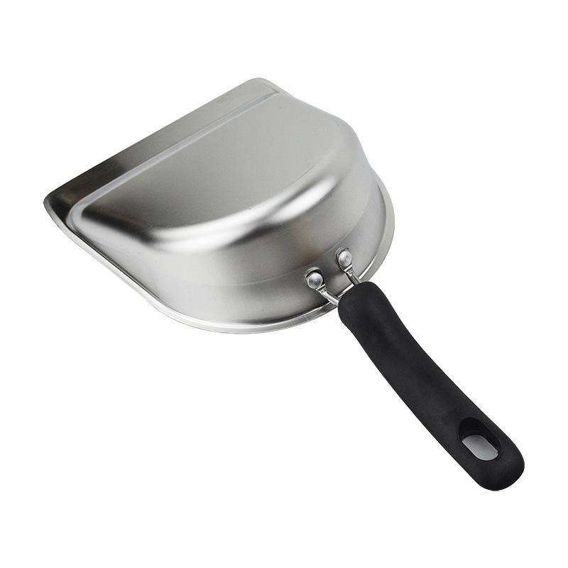 Sturdy Handheld Stainless Steel Shovel for Desktop and Bedding Cleaning
