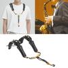 Double Shoulder Harness Padded Sax Neck Strap for Sax Players Length Adjustable