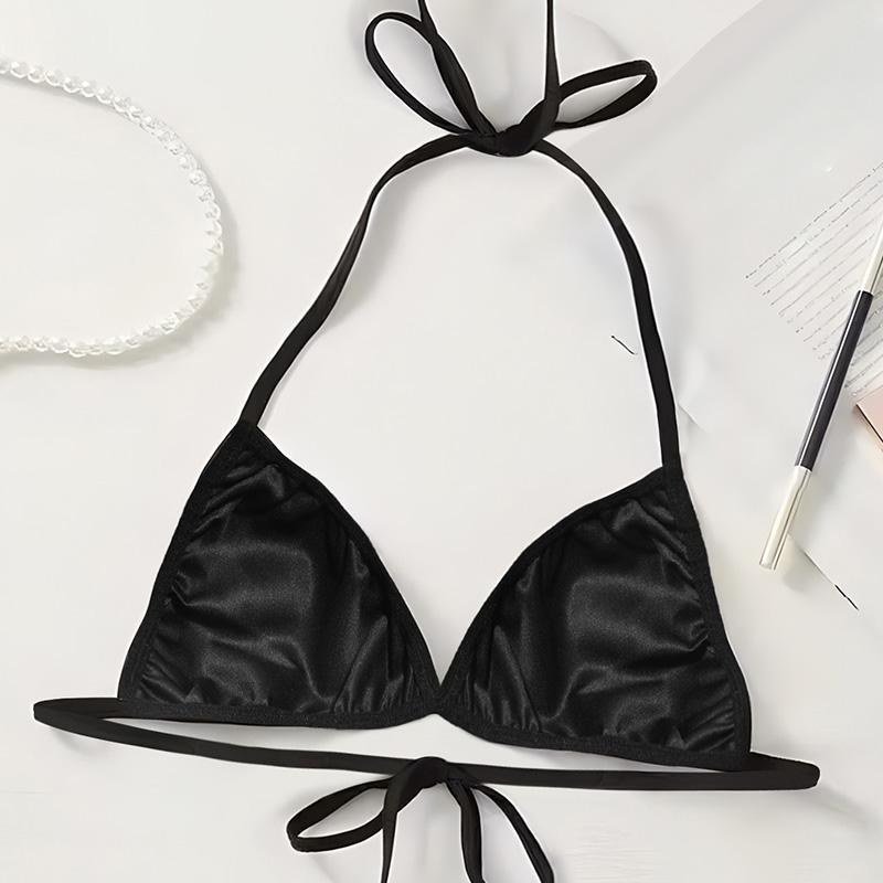 Varsbaby Women's Sexy Triangle Back Straps Bra