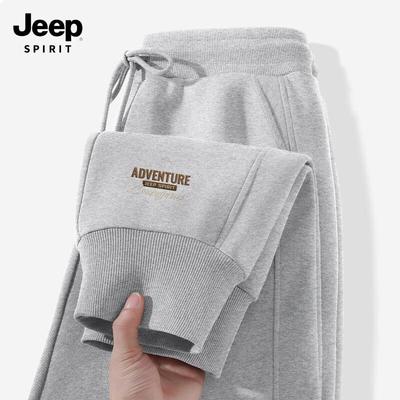 JEEP SPIRIT Férfi Laza Fit Jogger Melegítőnadrág