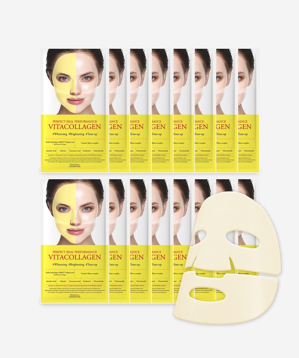 Perfect Real Performance Vita Collagen Mask 16 Sheets